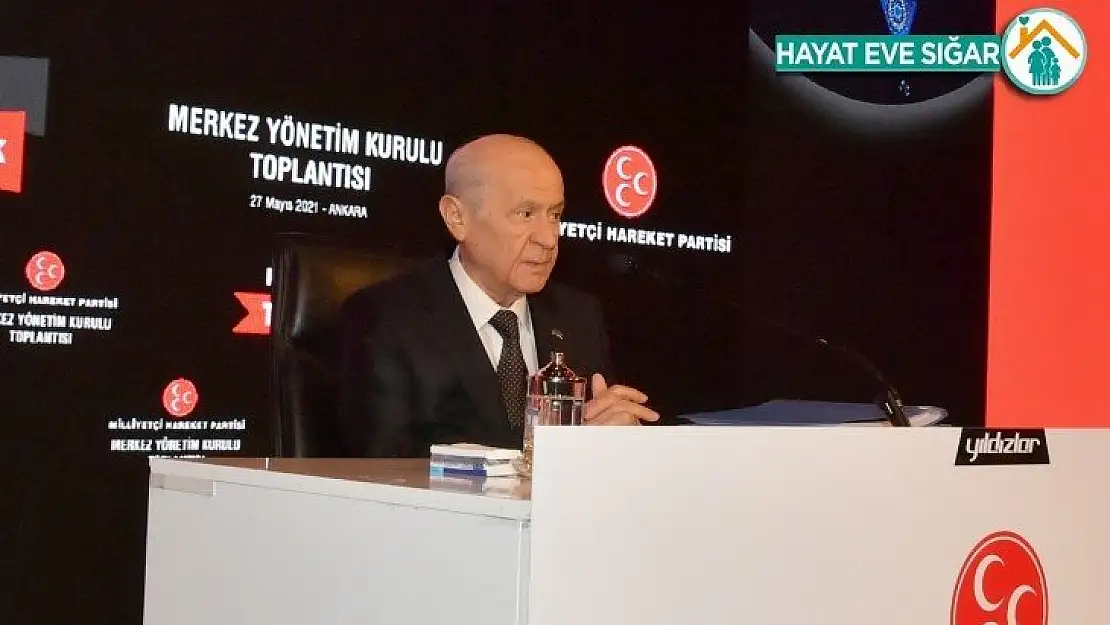 MHP Genel Başkanı Bahçeli, MYK ve MDK üyeleri ile araya geldi