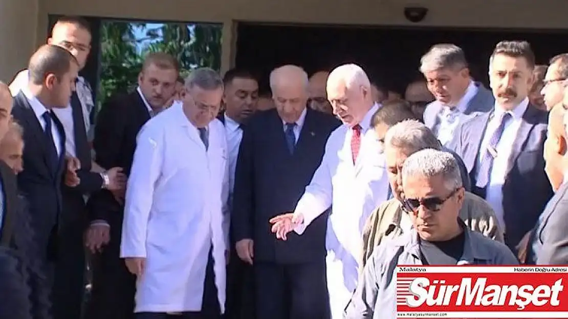 MHP Genel Başkanı Devlet Bahçeli taburcu oldu