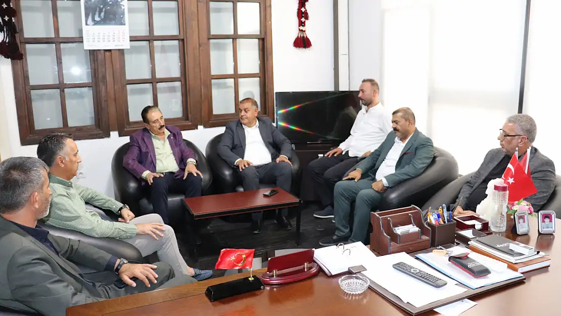 MHP İl Başkanı Gökhan Gök'ten Şevket Keskin'e Ziyaret