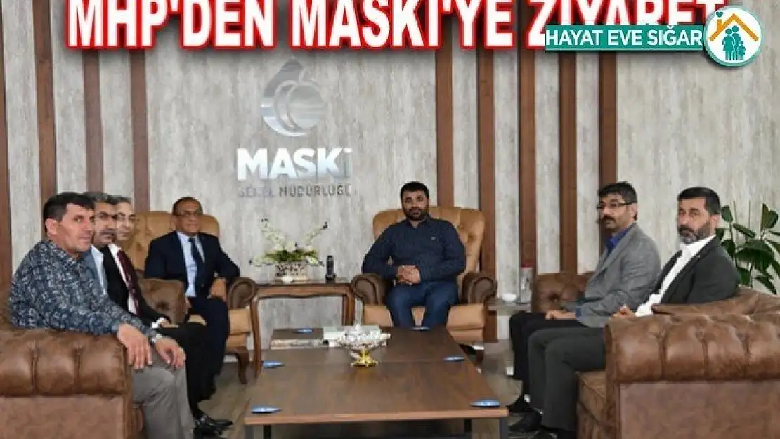 MHP İl Başkanı Mesut Samanlı'dan Maski Genel Müdürlüğüne Ziyaret