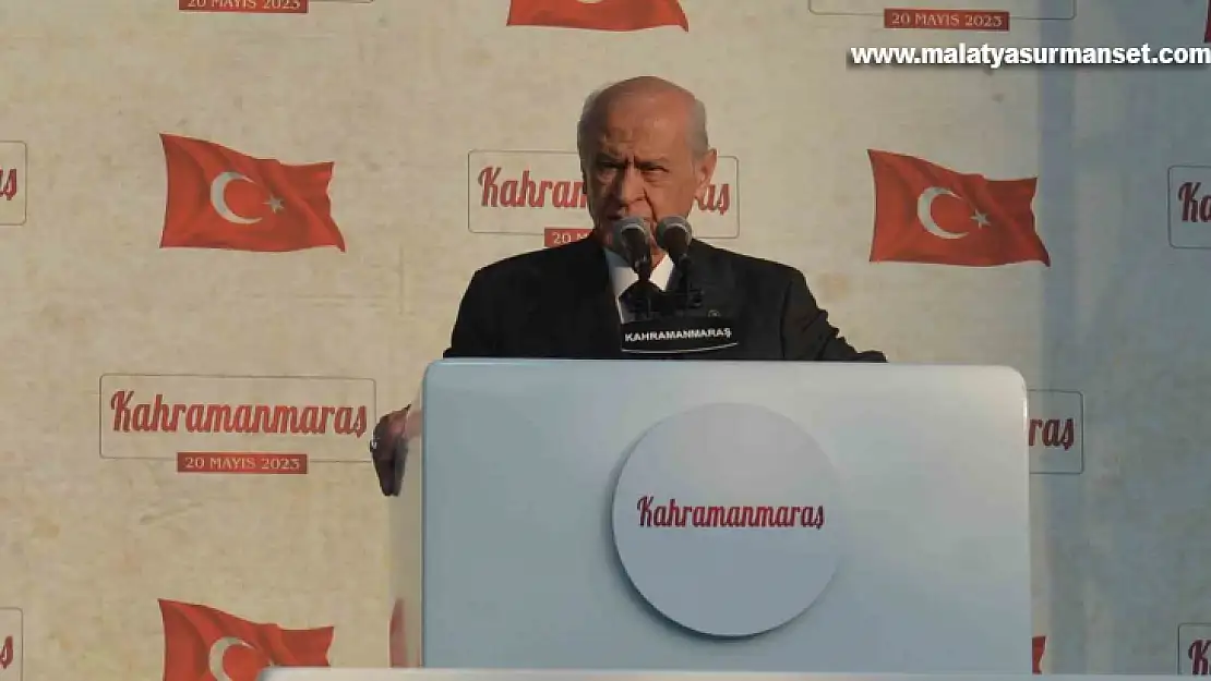 MHP Lideri Bahçeli Erdoğan'ı 13. dönem Cumhurbaşkanı yapmak mecburiyetindeyiz