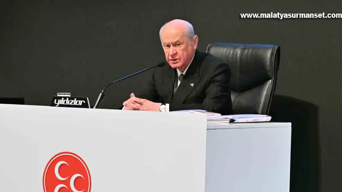 MHP lideri Bahçeli'den AYM'ye 'HDP' tepkisi