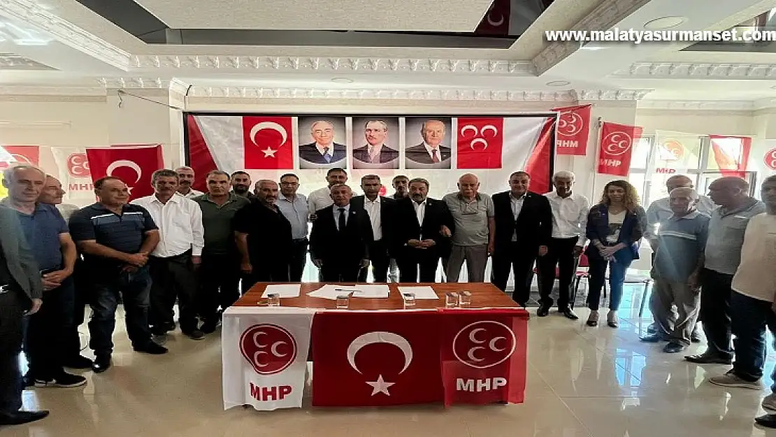 MHP Malatya'da 2 Günde 4 İlçede Kongre Yaptı