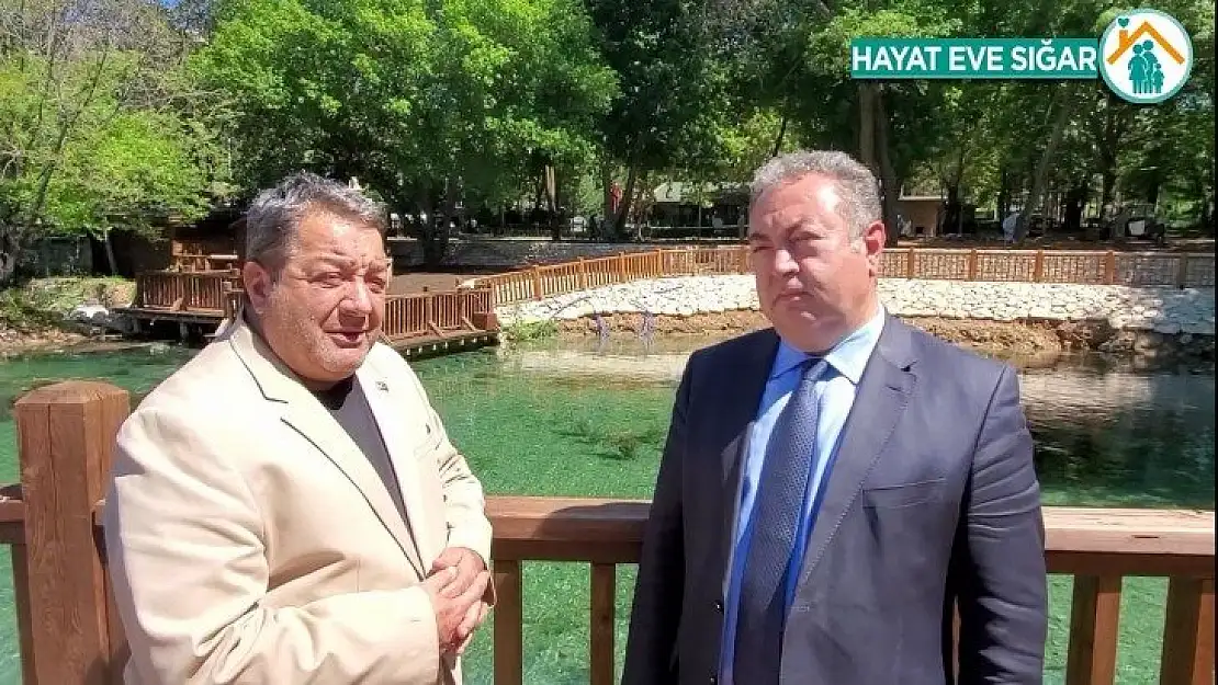 Milletvekili Fendoğlu, Turgut Özal Tabiat Parkını inceledi