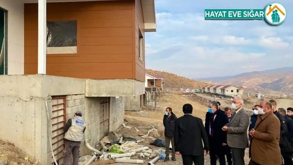 Milletvekili Kahtalı deprem konutlarını inceledi