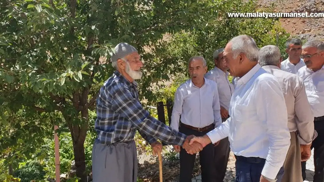 Milletvekili Taş, Çelikhan'ın tüm köy ve mezralarını gezdi