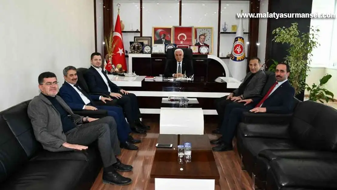 Milletvekili Toprak, ATSO yönetimiyle bir araya geldi