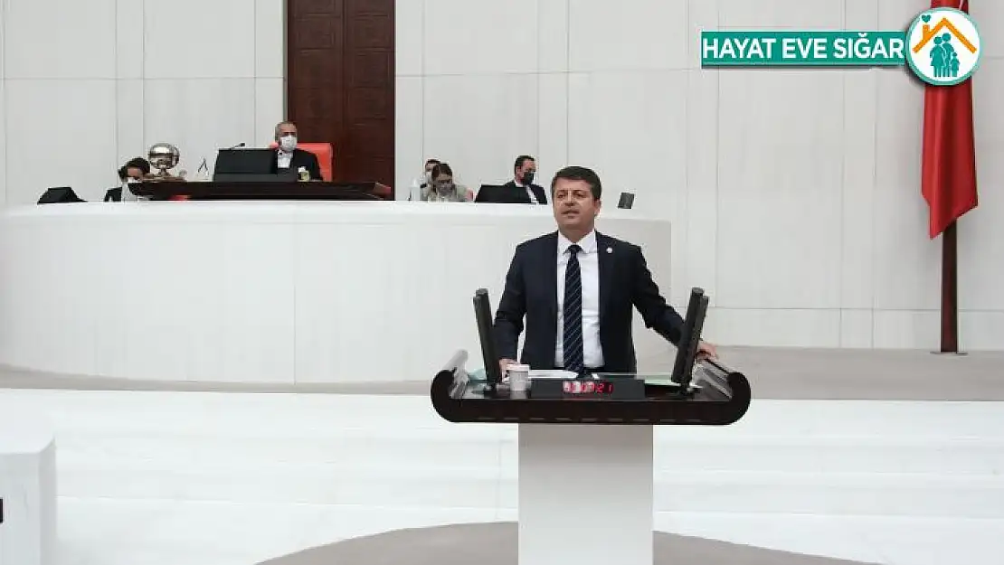 Milletvekili Tutdere, mecliste tütünü konuştu