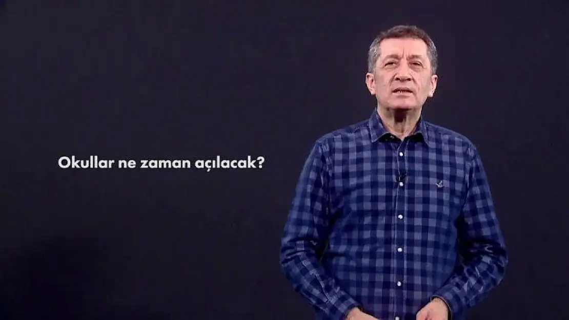 Milli Eğitim Bakanı Selçuk 10 soruda uzaktan eğitime dair merak edilenleri açıkladı