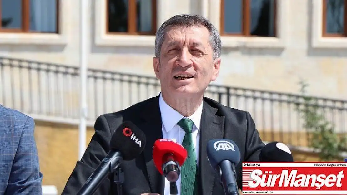 Milli Eğitim Bakanı Selçuk Okullarımızdaki her şey eğitimin bir parçasıdır