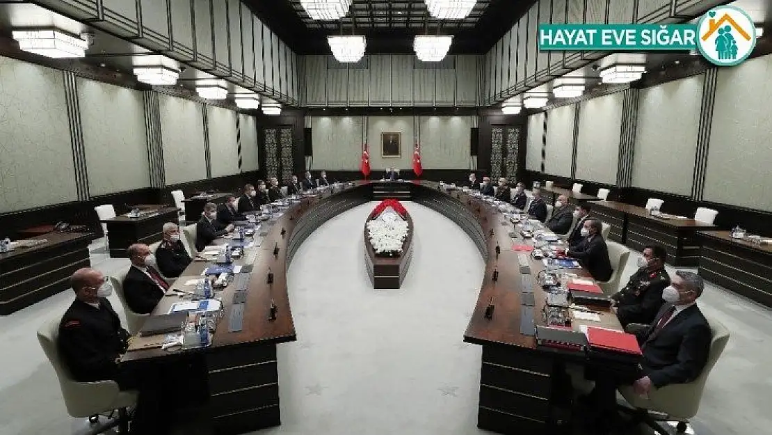 Milli Güvenlik Kurulu, Cumhurbaşkanı Recep Tayyip Erdoğan başkanlığında Beştepe'de toplandı.