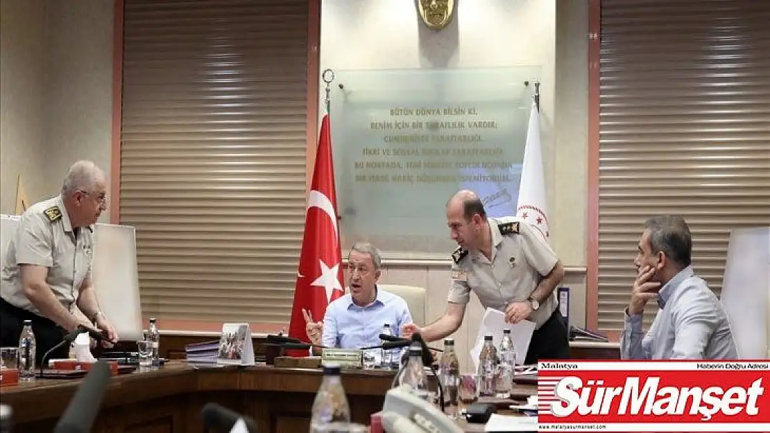 Milli Savunma Bakanlığı'nın yoğun mesaisi devam ediyor
