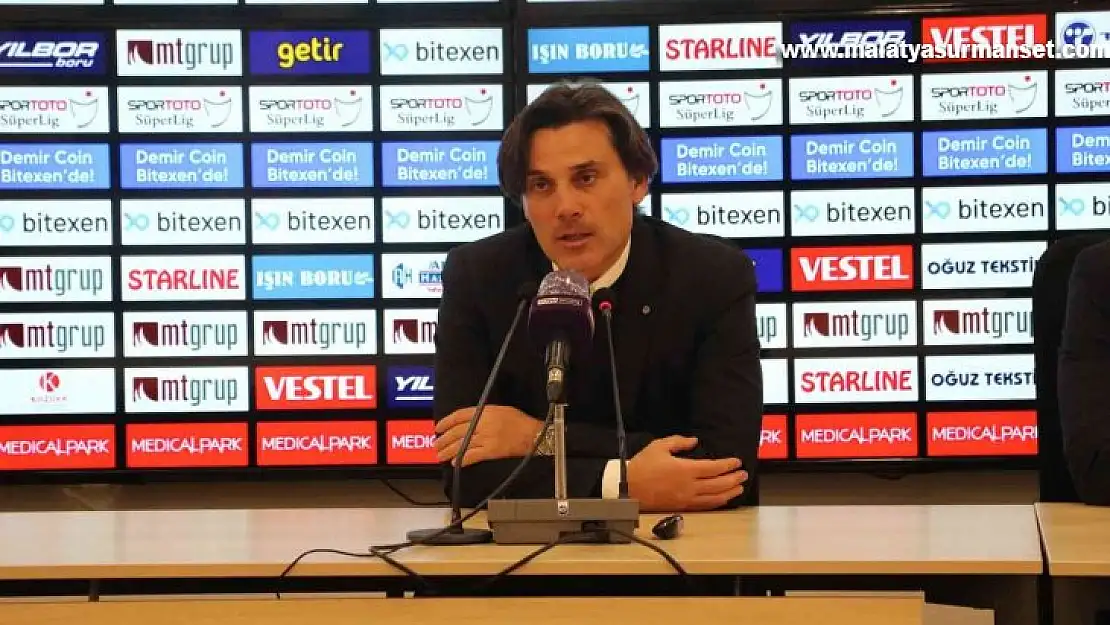 Montella İstediğimiz bir sonuç değildi