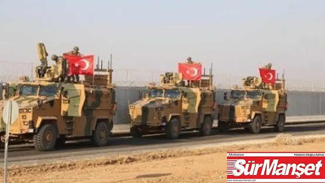 MSB: 'Suriye'de Fırat'ın doğusunda Güvenli Bölge tesisi kapsamında üçüncü birleşik kara devriyesi TSK ve ABD personeli, kara araçları ve İHA'ların iştirakiyle Telabyad'ın doğusunda başladı.'