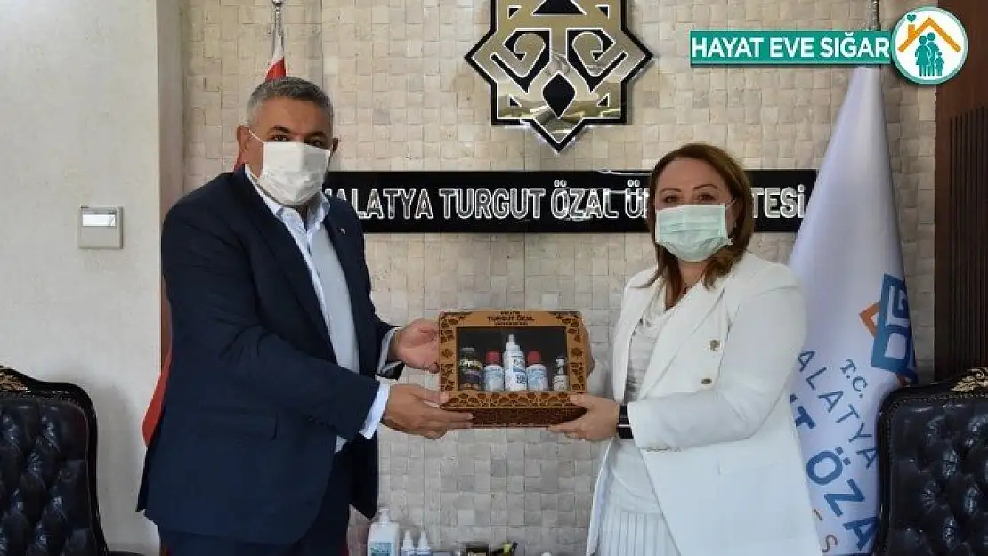 MTSO Başkanı Sadıkoğlu'ndan Rektör Karabulut'a ziyaret