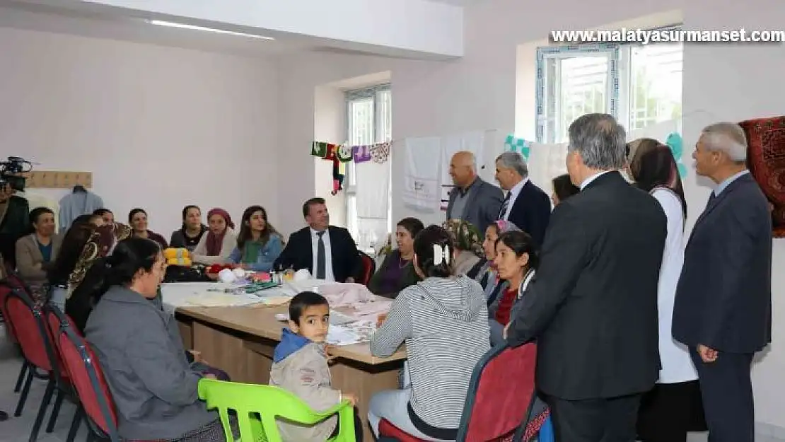 Müdür Aşcı, Tekpınar Köy Yaşam Merkezinde incelemelerde bulundu