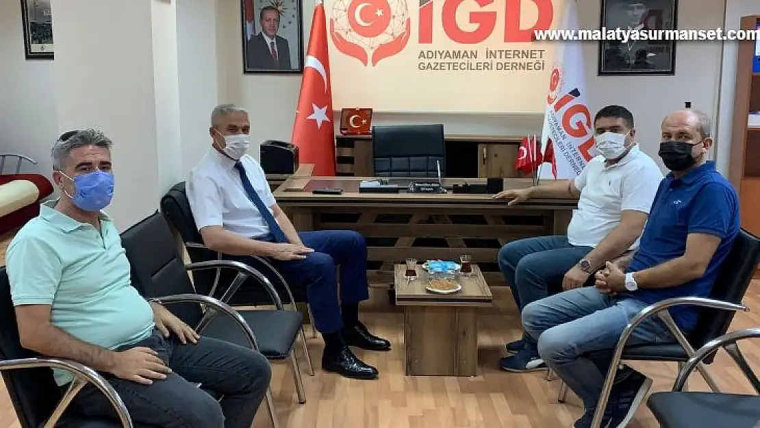 Müdür Ergüder, Başkan Akbilek ile bir araya geldi