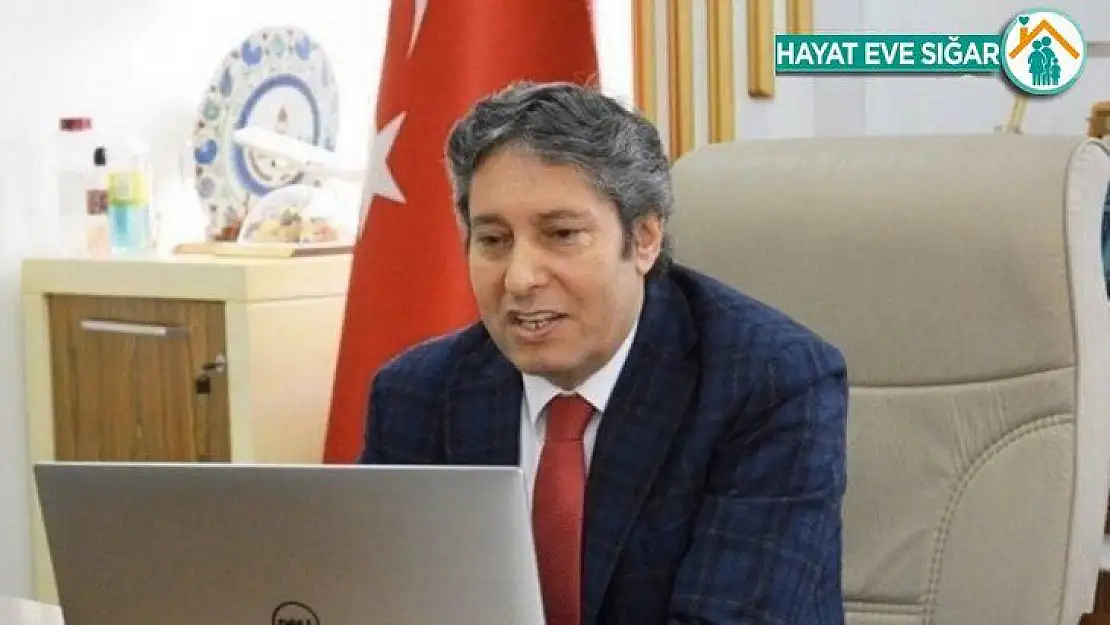 Müdür Tatlı, ortaöğretim müdürleri ile telekonferans toplantısı yaptı