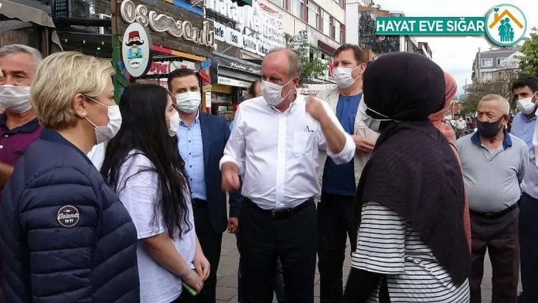 Muharrem İnce, 'Memleket Hareketi' ziyaretlerinde Giresun'a geldi