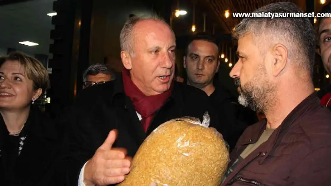 Muharrem İnce: 'Ne Cumhur, ne Millet tek yol Memleket'