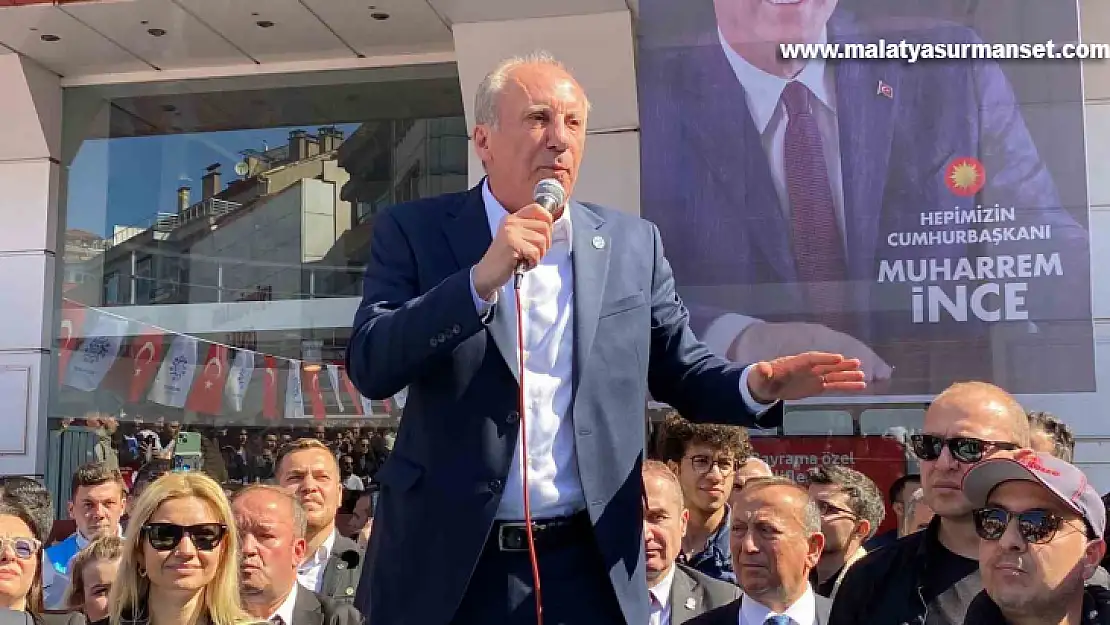 Muharrem İnce Bartın'da vatandaşlara seslendi