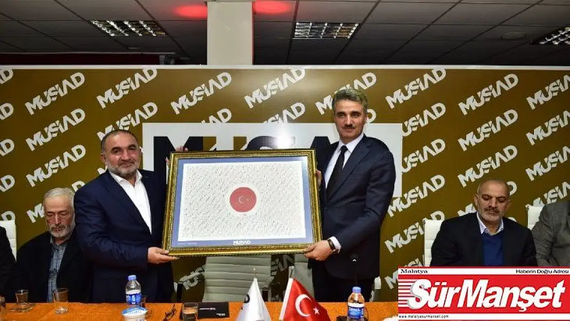 MÜSİAD Dost Meclisinin konuğu Vali Baruş oldu