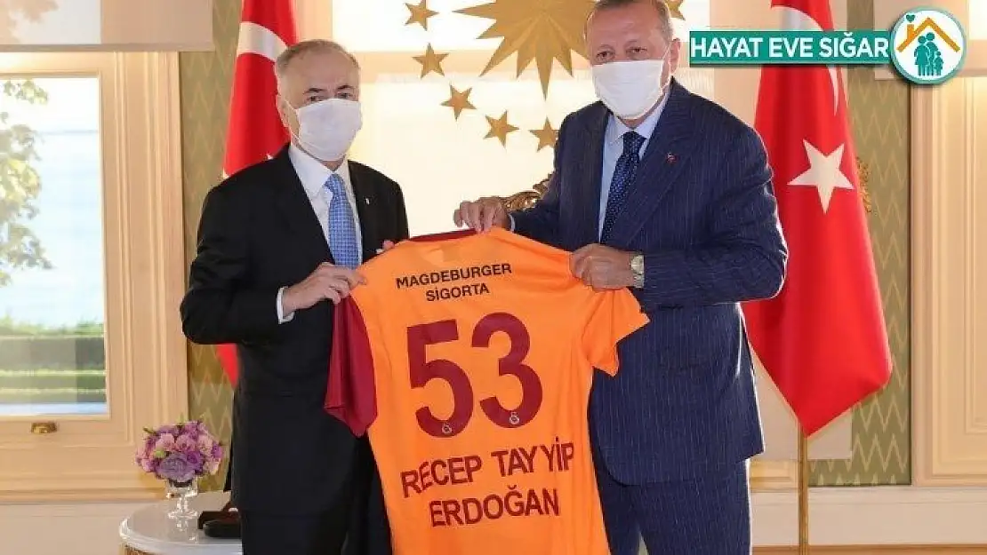 Mustafa Cengiz'den Cumhurbaşkanı Recep Tayyip Erdoğan'a ziyaret