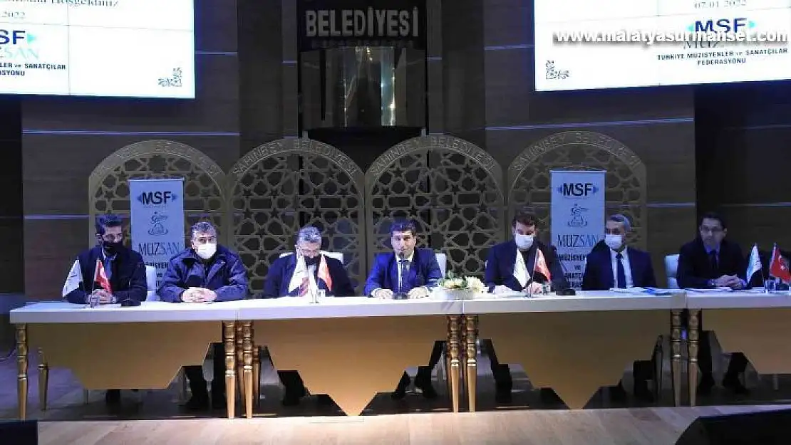 Müzisyenler ve Sanatçılar Federasyonu Gaziantep'te toplandı
