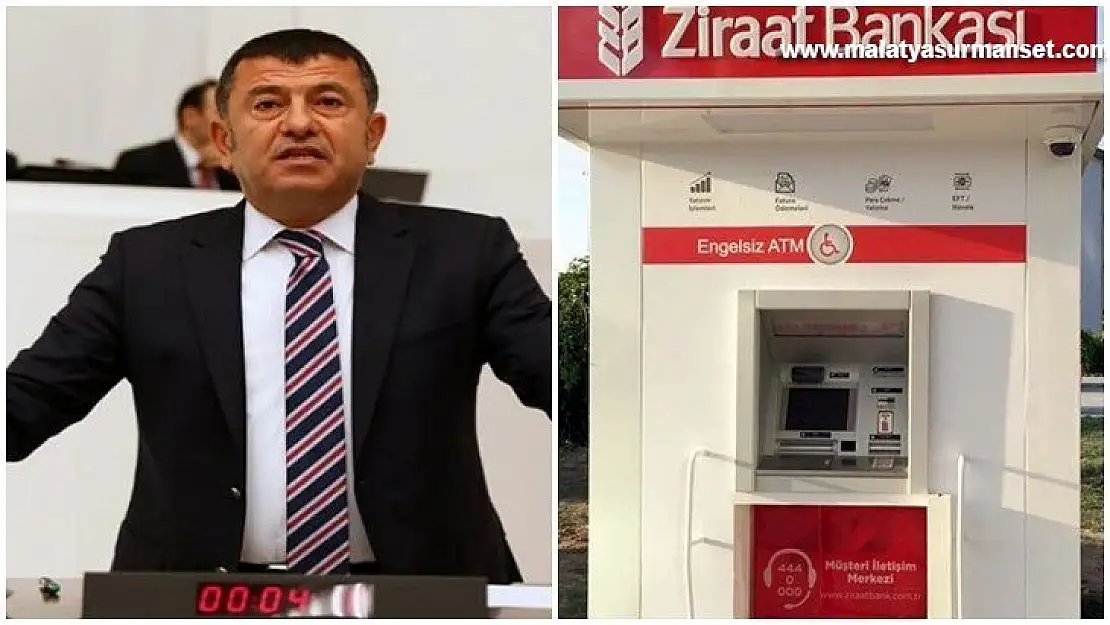 Mv. Ağbaba'dan Doğanşehir İçin ATM Talebi