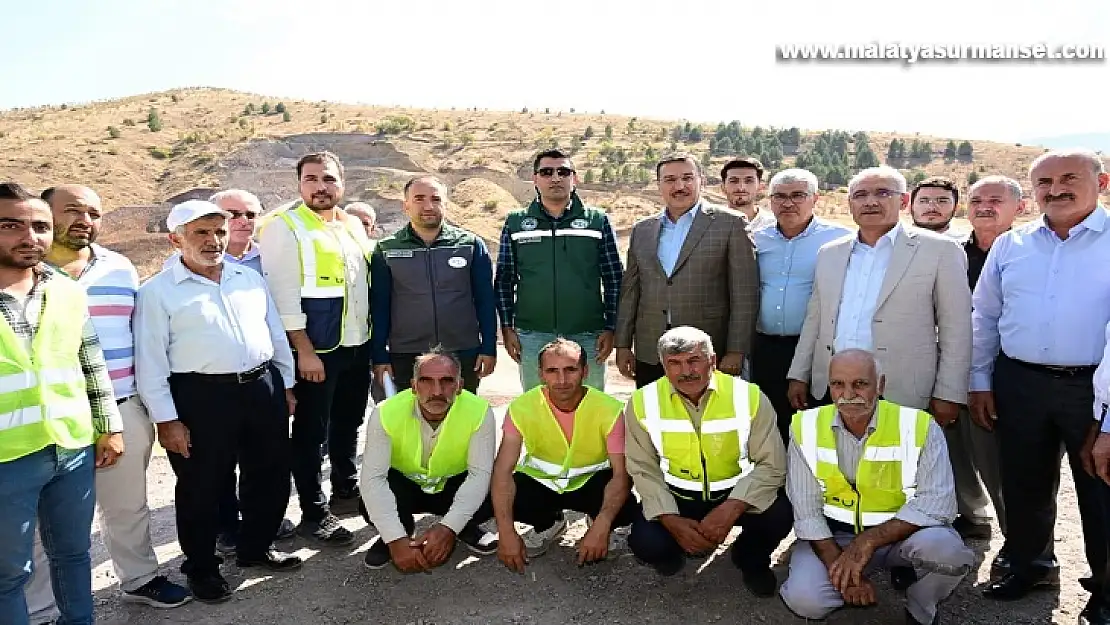 Mv.Tüfenkci  Yenice Göleti İnşaat Sahasında İncelemelerde Bulundu