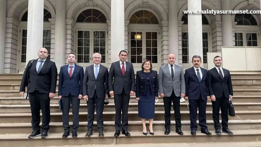 New York'un yeni belediye başkanına ilk ziyaret Başkan Şahin'den