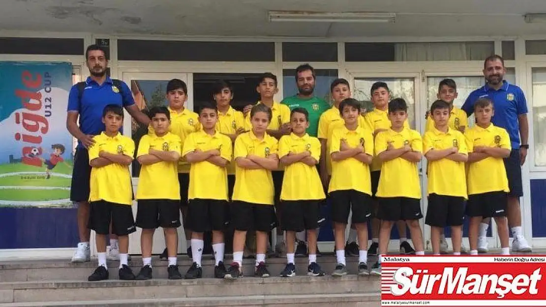 Niğde'deki U12 Futbol Turnuvasına Yeni Malatyaspor U12 takımı da katılıyor