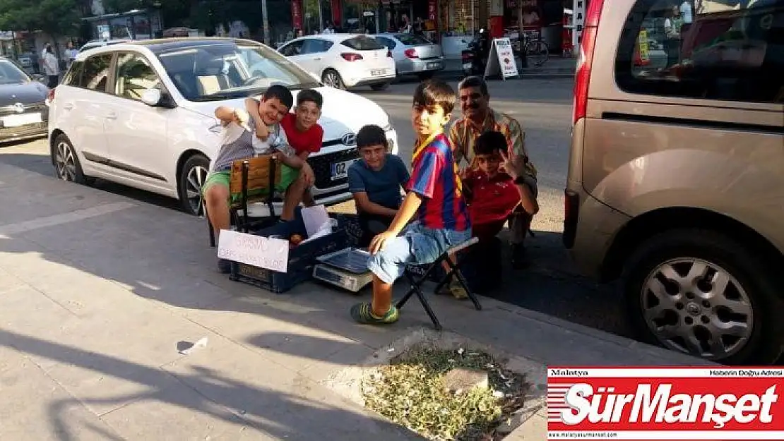 Öğrenciler girişimcilik dersinde domates sattı