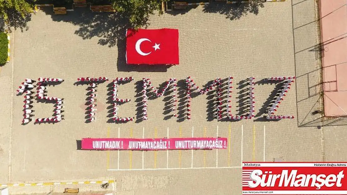 Öğrencilerden 15 Temmuz koreografisi