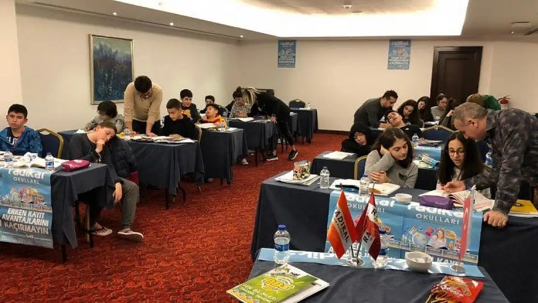 Öğrencilere Antalya'da 5 yıldızlı kamp