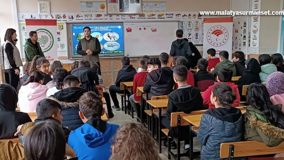 Öğrencilere doğa semineri