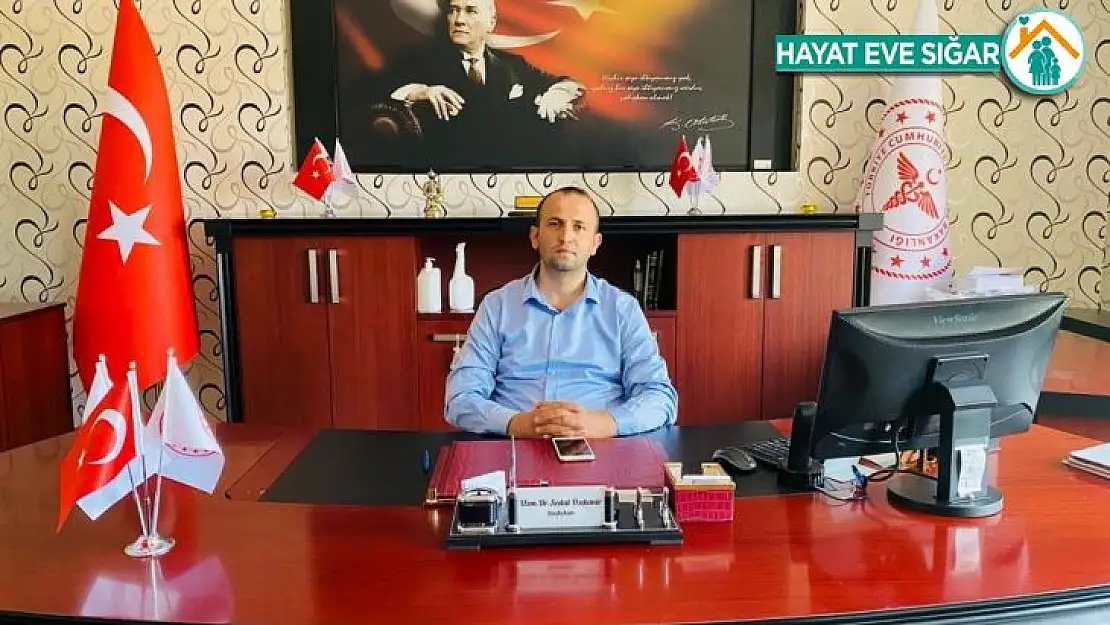 Oğuzeli Devlet Hastanesi'nden 'aşı olun' çağrısı