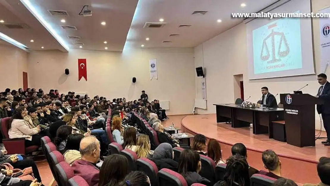 Oğuzeli MYO'da İnsan hakları konferansı