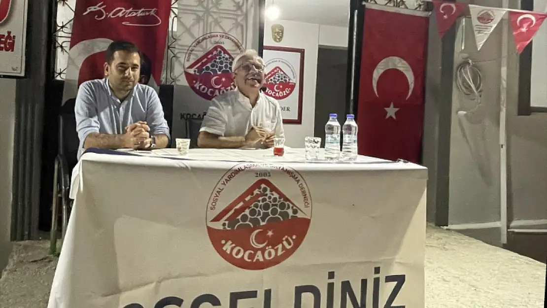 Ordinaryüs Özkul, doğduğu köyde üniversite öğrencilerine tavsiyelerde bulundu: