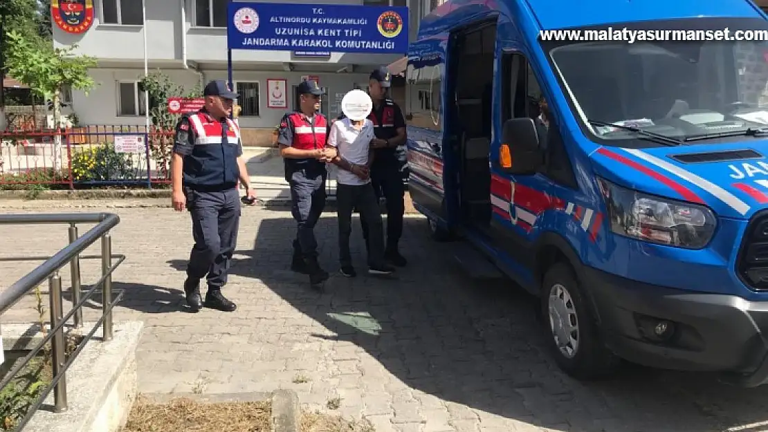 Ordu'da haberleşme kablosu çalan bir kişi tutuklandı