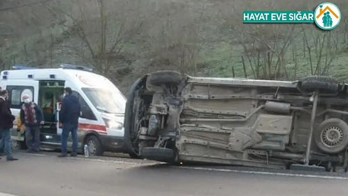 Ordu'da trafik kazası: 2 yaralı