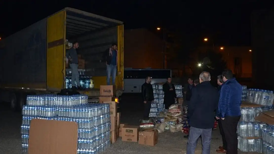 Ordu'dan deprem bölgesine yardım gönderildi