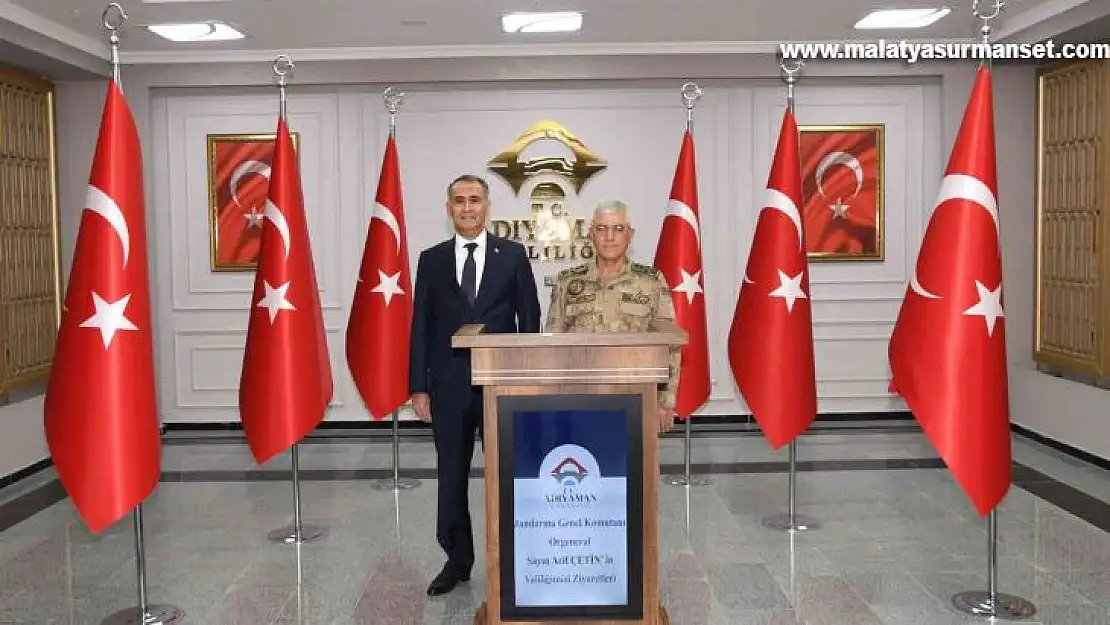 Orgeneral Arif Çetin'den Vali Çuhadar'a ziyaret