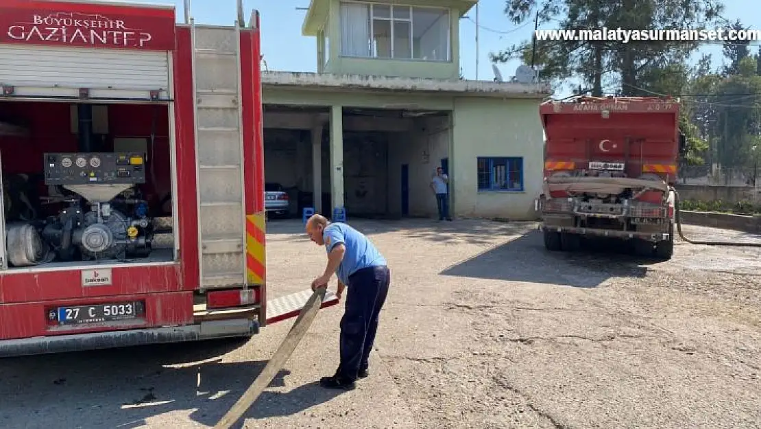 Osmaniye'deki Orman yangınına Gaziantep'ten destek gönderildi