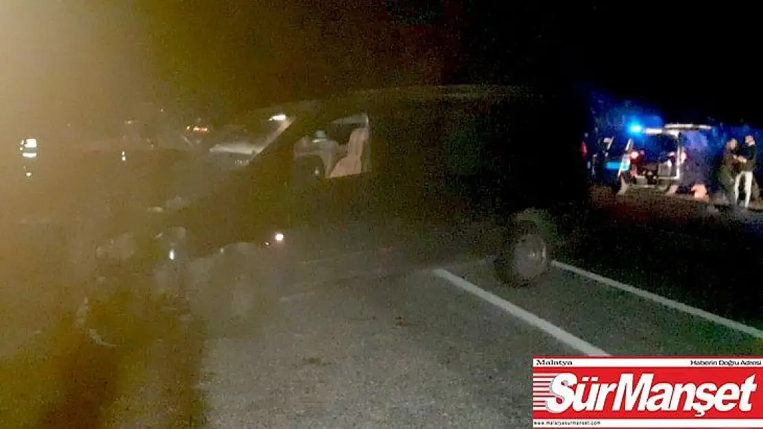 Otomobil ile hafif ticari araç çarpıştı: 1 yaralı