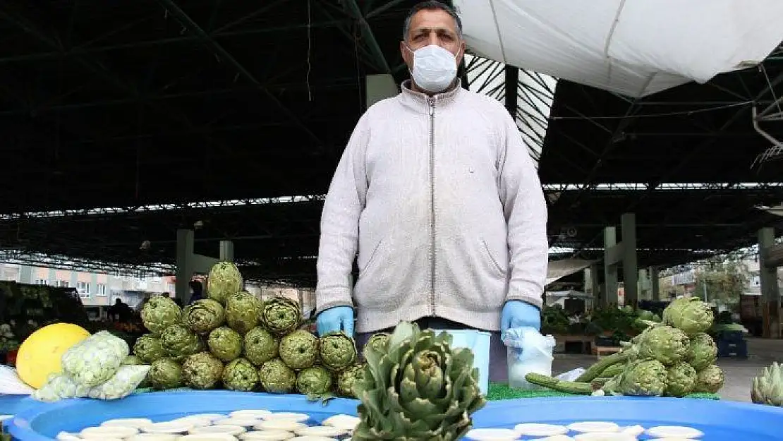 (Özel) Ankara pazarlarında korona virüs tedbirleri etkili oldu