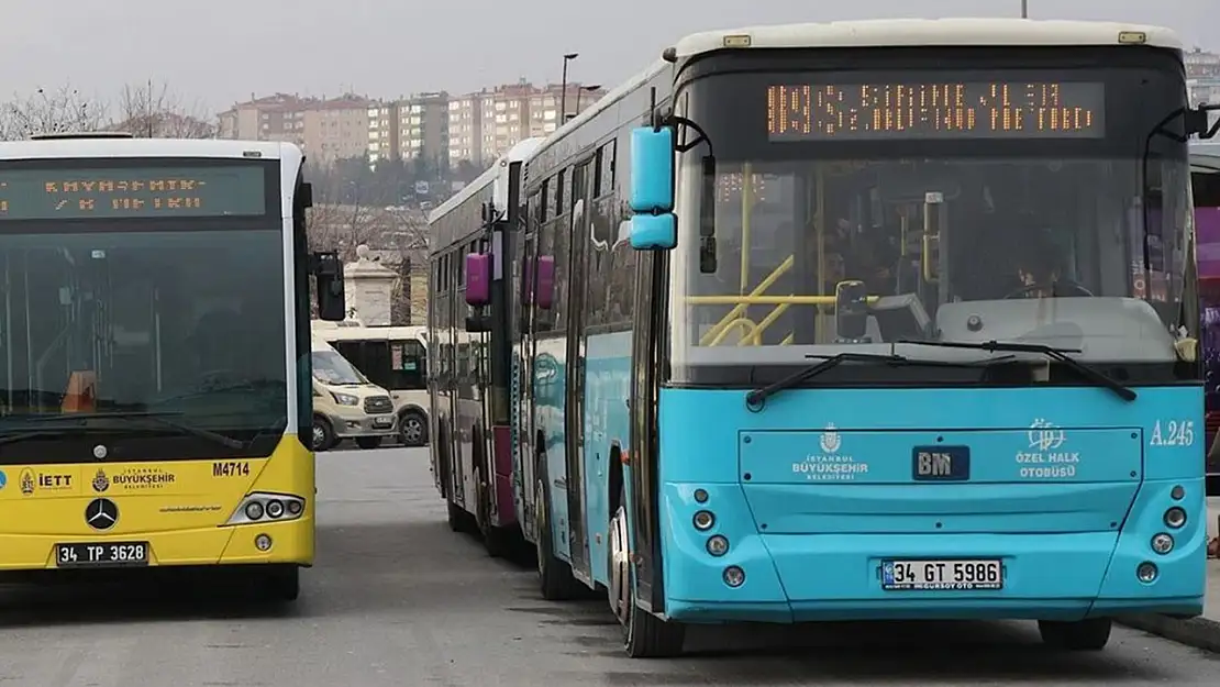 Özel Halk Otobüsleri Kontak Kapattı!