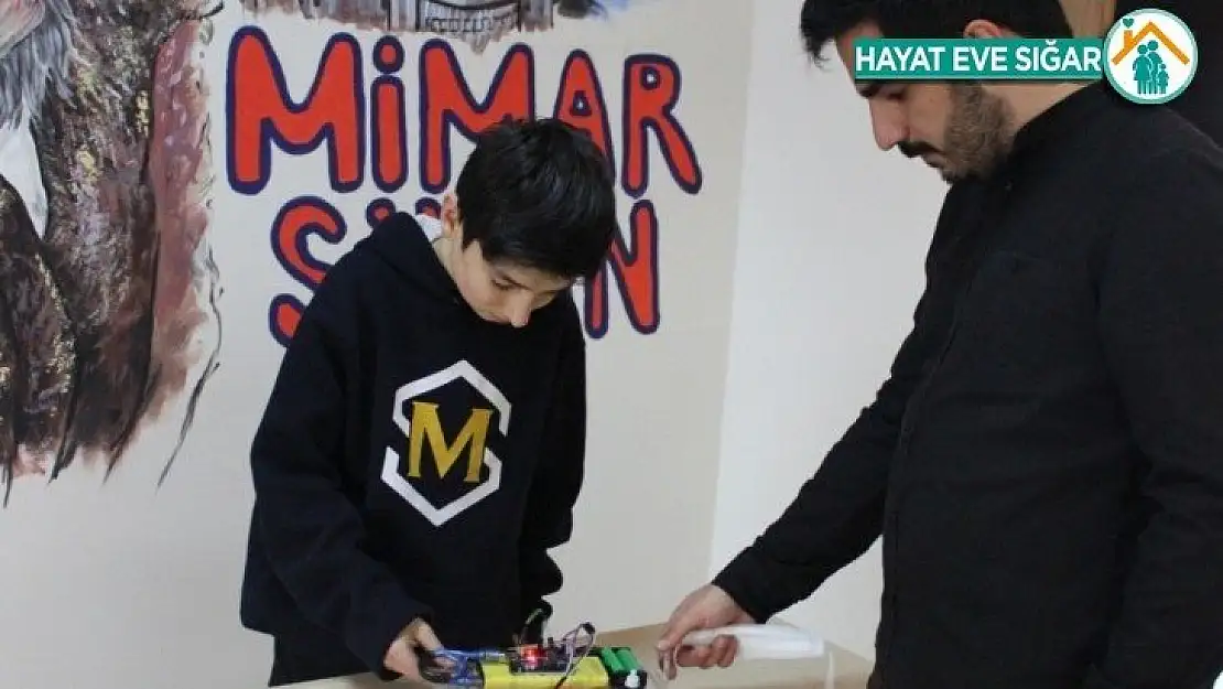 Özel Mimar Sinan Meslek Lısesi öğrencilerinden yeni buluş