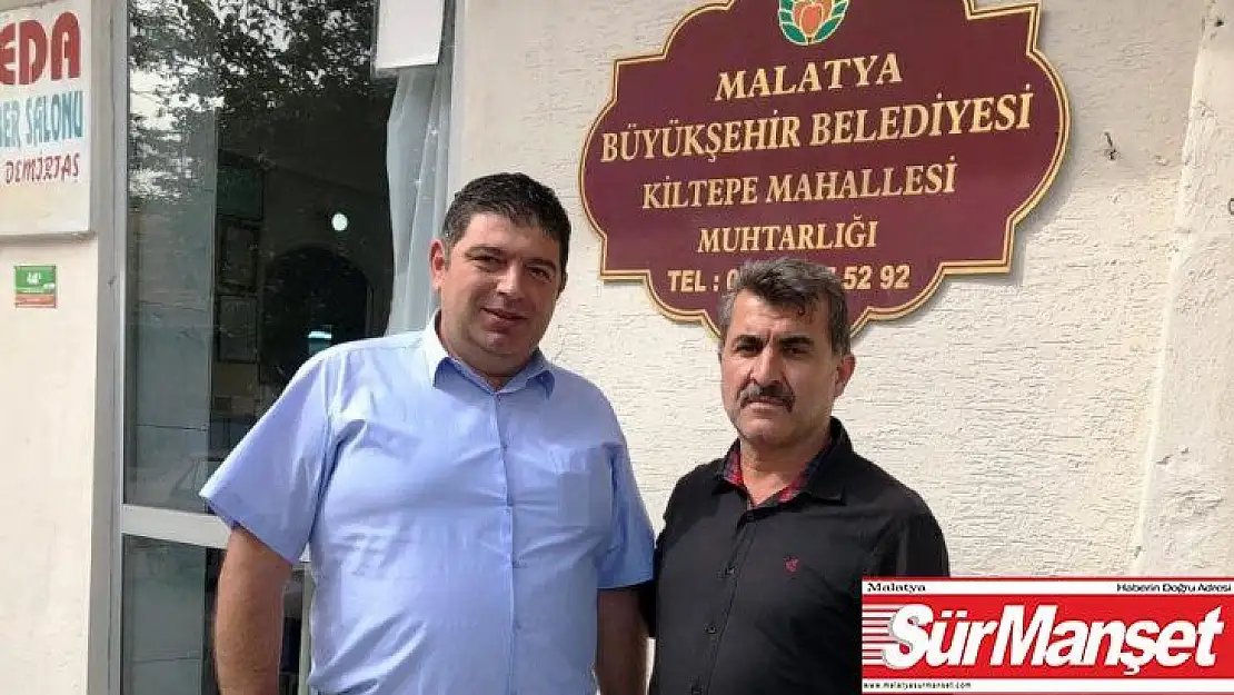 Parlak'tan Kiltepe Muhtarı Demirtaş'a geçmiş olsun ziyareti