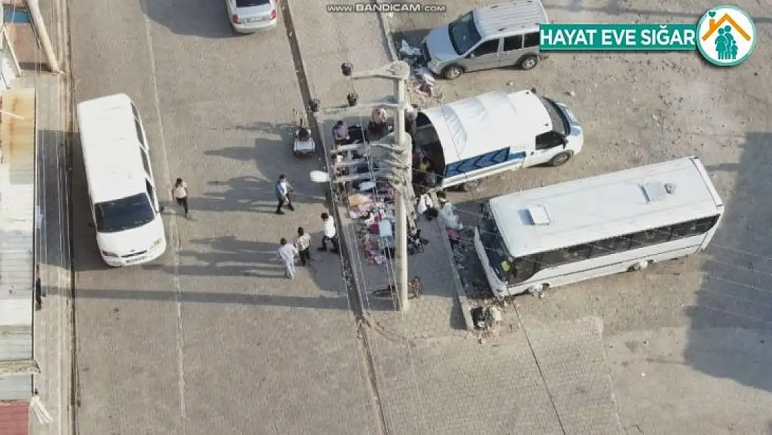 Parmak izinden tespit edildi, drone ile yakalandı